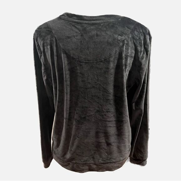Juicy Couture long sleeve black sleepwear shirt - Picture 2 of 7